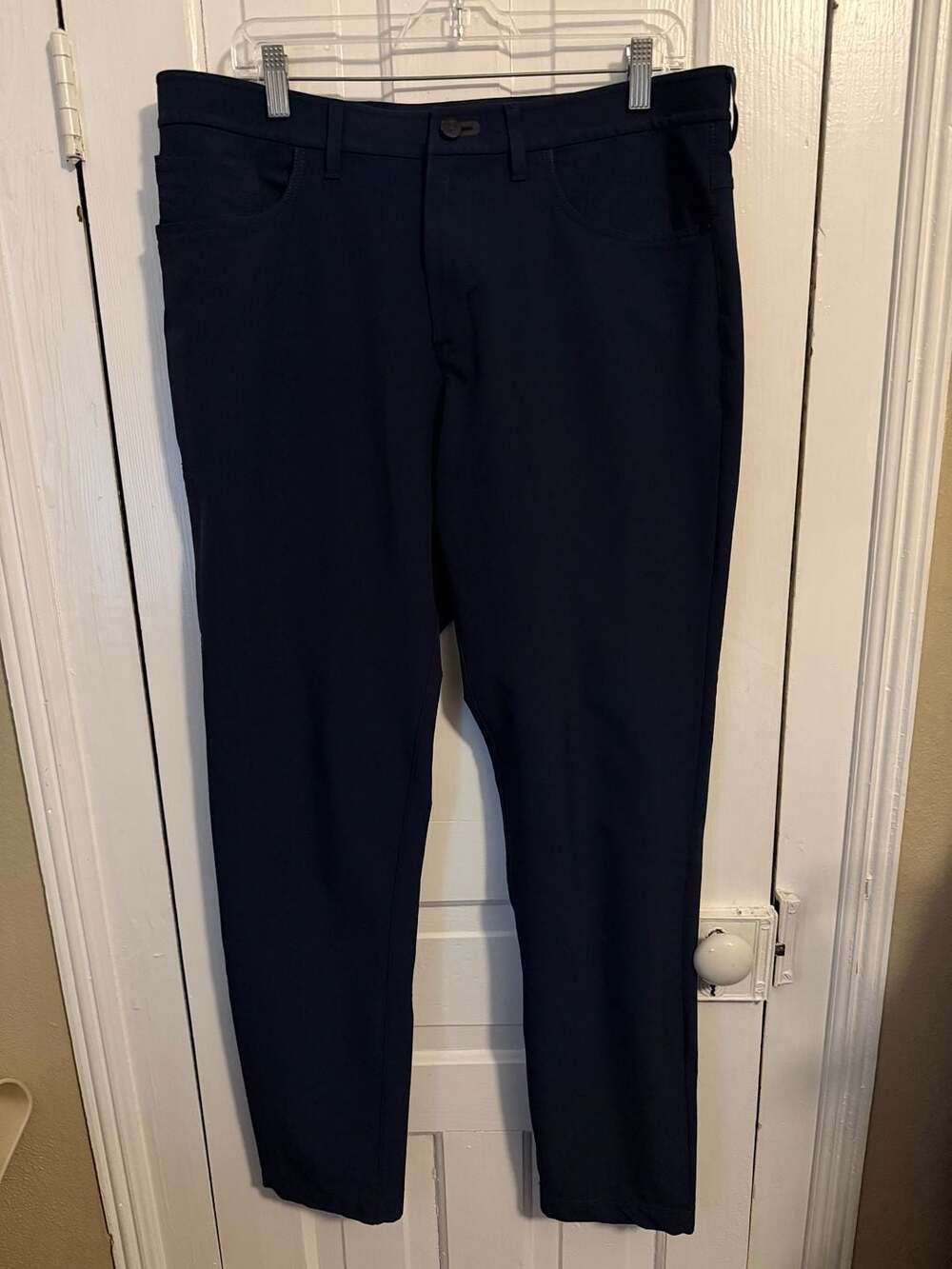 Public Rec All Day Every Day Pants Slim Fit Navy Blue Size 34/34